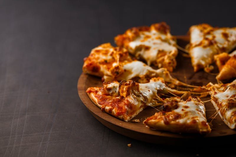 Spicy Buffalo Ranch pizza
