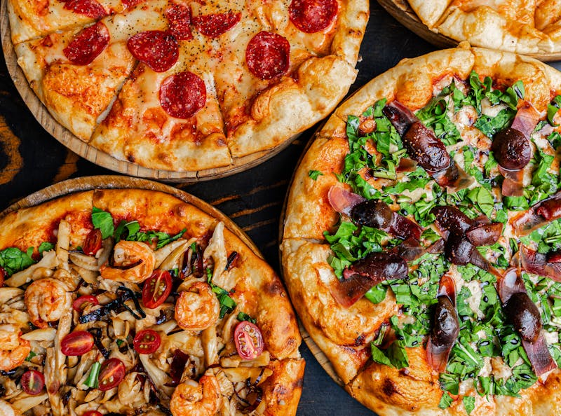 Garden Ranch Veggie pizza